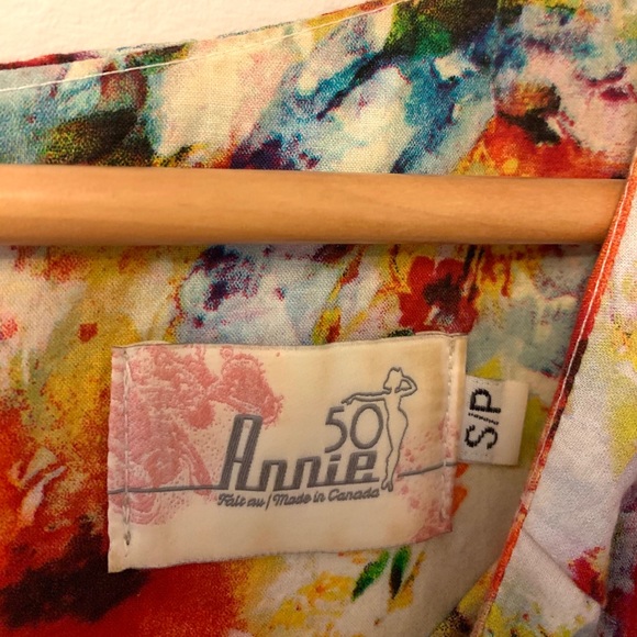 Annie 50 Floral Cocktail/Garden Dress - Picture 3 of 5